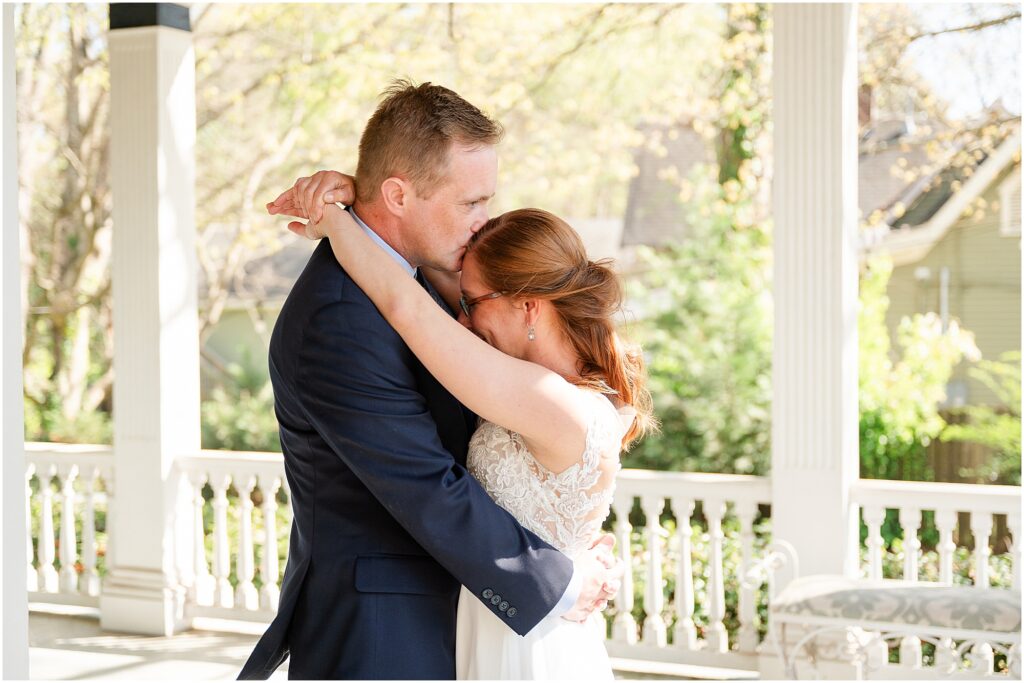 Bride and Groom first dance at the Howard House of Atlanta wedding venue